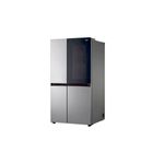 Refrigerador Inverter InstaView Door in Door sin dispensador negra 789 L silver LG, vista en ángulo tres cuartos