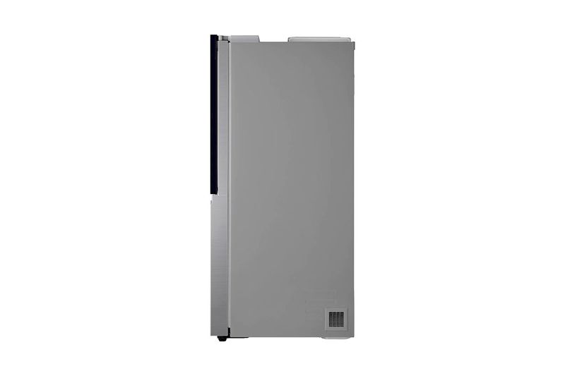 Refrigerador Inverter InstaView Door in Door sin dispensador negra 789 L Silver LG, vista lateral del equipo