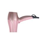 Secadora de cabello Coconut Smooth Remington, vista lateral del equipo en color rosado