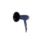 Secadora de cabello Sapphire Luxe Remington, vista lateral azul marino con difusor negro acoplado