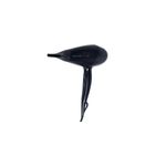 Secadora de cabello Supercare Pro con turmalina Remington, vista lateral completa del equipo en color negro