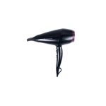 Secadora de cabello Supercare Pro con turmalina Remington, vista lateral del equipo en color negro