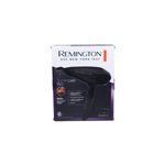 Secadora de cabello Supercare Pro con turmalina Remington, en su caja con ilustración del equipo y especificaciones