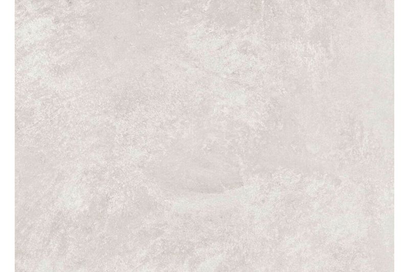 Porcelanato 60,5 x 60,5 concrete perla Halcón Cerámicas, vista frontal de la pieza con textura de cemento en tono perla