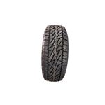 Llanta 245/65R17 Dueler AT Revo 2 105S Bridgestone, vista frontal de la banda de rodadura con dibujo profundo
