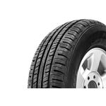 Llanta AST BW rin 14 Mastercraft 175/70 pasajero 84T, primer plano del dibujo de la banda de rodadura y el rin plateado