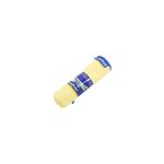 Juego de toalla microfibra para auto 3 piezas amarillas Goodyear, producto enrollado con banda azul de empaque