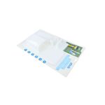 Portacepillo de dientes y máquina de afeitar silicón blanco Sttelli, empaque plástico con ilustración del producto