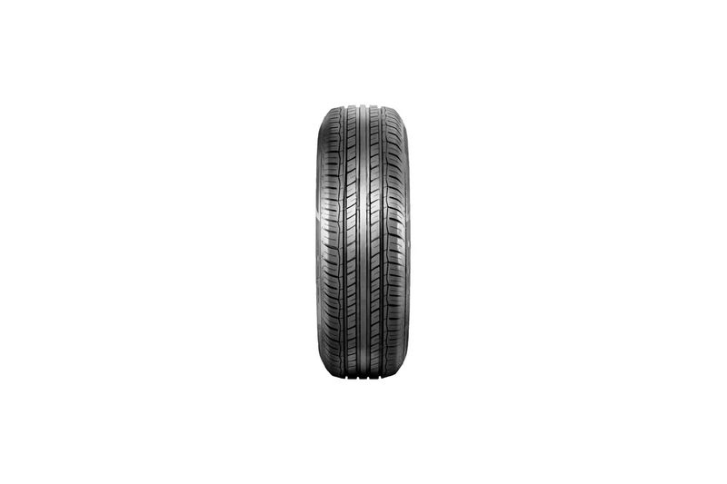 Llanta 205/70R15 96T CS1 Cooper, vista frontal de la banda de rodadura con diseño de surcos longitudinales