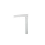 Kit marco universal para gypsum 1x4 Sylvania, detalle en ángulo recto de la estructura metálica blanca