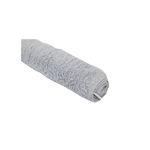 Alfombra de baño surt 60x90 cm Koopman, enrollada en color gris con textura suave