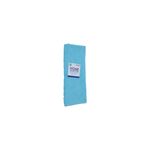 Toalla de mano pool azul 219 antimicrobial Hilasal, doblada con etiqueta blanca y azul en el centro
