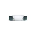 Luminaria de emergencia Iluk-EF-2H-Square LED blanca Sinsa, vista frontal con dos focos LED ajustables