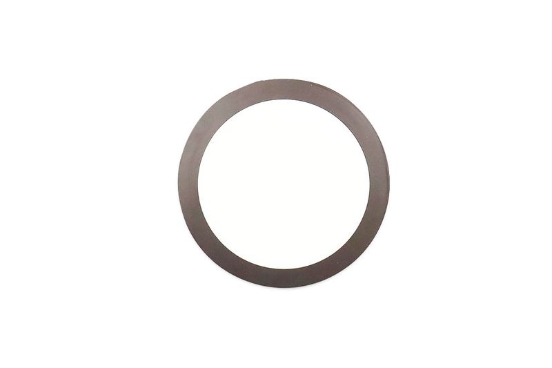 Lámpara plafón LED redonda chocolate 18 W 6000 K General Lighting, vista frontal del marco circular en color chocolate