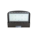 Cobra LED Streetlight 150 W 21000 lúmenes 10 KV 100-277 volts IK10 IP67 5700K UL Ilukon, vista frontal de los diodos LED