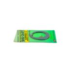 Número 0 de 3 pulgadas zinc Hy-Ko, empaque verde con el número y dos clavos de fijación