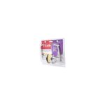 Cerradura manecilla entrada acero inoxidable T-Locks, producto en su empaque plástico transparente con tarjeta roja
