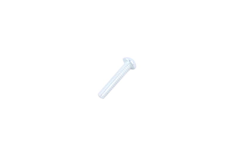 Perno cabeza de ranura 3/16 x 1 bolsa 200 pzs Fiero, primer plano de un solo perno galvanizado sobre fondo blanco