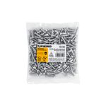 Perno cabeza de ranura 3/16 x 3/4 bolsa 250 piezas Fiero, empaque plástico transparente con etiqueta informativa blanca