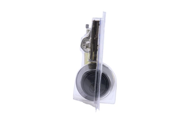 Cerrojo Annecy llave/mariposa negro mate Fanal, empaque plástico transparente con tornillos y accesorios incluidos