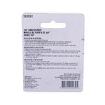 Visor de puerta 160° Ace satinado negro mate, empaque blanco con instrucciones de instalación en español e inglés