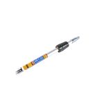 Extensión para rodillo telescópica semi profesional Nova de aluminio de 72x144 pulgadas, vista lateral con mango negro