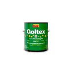 Base látex Goltex 1000 Sur deep mate superior, envase metálico verde con etiqueta blanca y roja