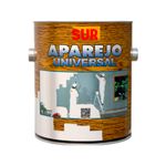 Sellador blanco transparente aparejo universal cuarto Sur, envase metálico con ilustración de personas pintando