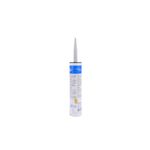 Sellador industrial Pensylvania 300 ml Duretan gris, vista posterior del cartucho con instrucciones y advertencias