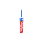 Sellador transparente baños y cocina especial antihongos Pennsylvania de 280 ml, tubo blanco con boquilla azul