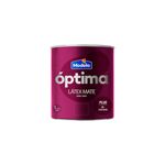Base látex óptima pastel mate Modelo, envase cilíndrico de color magenta con etiqueta blanca y azul
