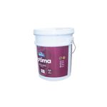 Base látex Optima Accent satinada Modelo, cubeta blanca con etiqueta morada y asa metálica