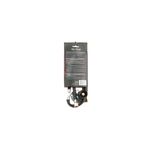 Regulador y manguera universal de 21 pulgadas Grill Mark, producto en su empaque colgante con instrucciones y advertencias