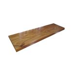 Tabla de cedro 1 pulgada x 36 pulgadas x 2.51 metros Sinsa, vista diagonal de la madera cepillada con vetas naturales