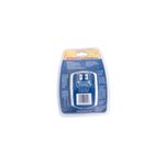 Repelente mata insecto electrónico Rebull, parte posterior del empaque con instrucciones y código de barras