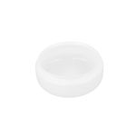 Difusor para abanico níquel 72738 Westinghouse, vista cenital del difusor de vidrio blanco opaco