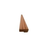 Marco Santa María Finger Joint de espesor 40 x 80 cm Finger Joint, vista en perspectiva del perfil de madera clara