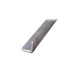 Angular metálico 3"x3"x1/4" Indenicsa, vista en perspectiva del perfil en L de acero galvanizado
