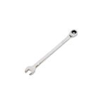 Llave combinada de ratchet Stanley de 8 mm, vista superior completa sobre fondo blanco