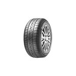 Llanta 175/70R14 F-600 84T Firestone, vista frontal del neumático montado en rin plateado con dibujo de banda de rodadura