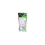 Trampa para pantry Miber de 1-1/2 pulgadas PVC flexible con canasta blanco, empaque plástico con instrucciones de armado