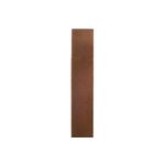 Barra de cobre 50x5 mm x 4 mts Sinsa, vista frontal de la pieza metálica alargada en color cobre