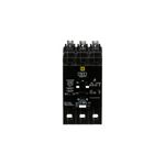 Breaker 3x110A atornillable EGB 35kA 480/277V Square D, vista frontal detallada de la etiqueta técnica y terminales