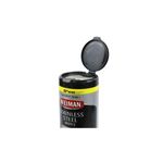 Toallas de alta resistencia para limpiar y dar brillo a acero inoxidable 30 pack Weiman, envase cilíndrico con tapa abierta