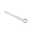 Llave combinada 12 puntos Stanley de 28 mm, vista lateral enfocando el extremo de la boca cerrada
