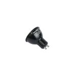 Bombillo LED exterior Moon Light GU10 16 W 3000 K/verde/6500 K 100-277 V Tecnolite, vista trasera del cuerpo y pines