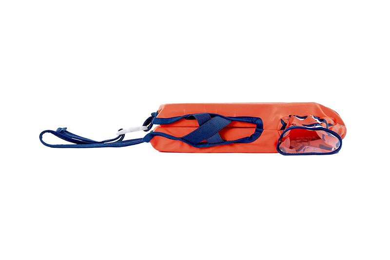 Camisa flotador para niño/niña con mangas talla 3-6 años M/L Swim Safe Bestway, guardada en su estuche naranja con correa