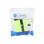 Cinturón de peso para espalda General Electric talla S verde, empacado en bolsa plástica transparente con logo y texto