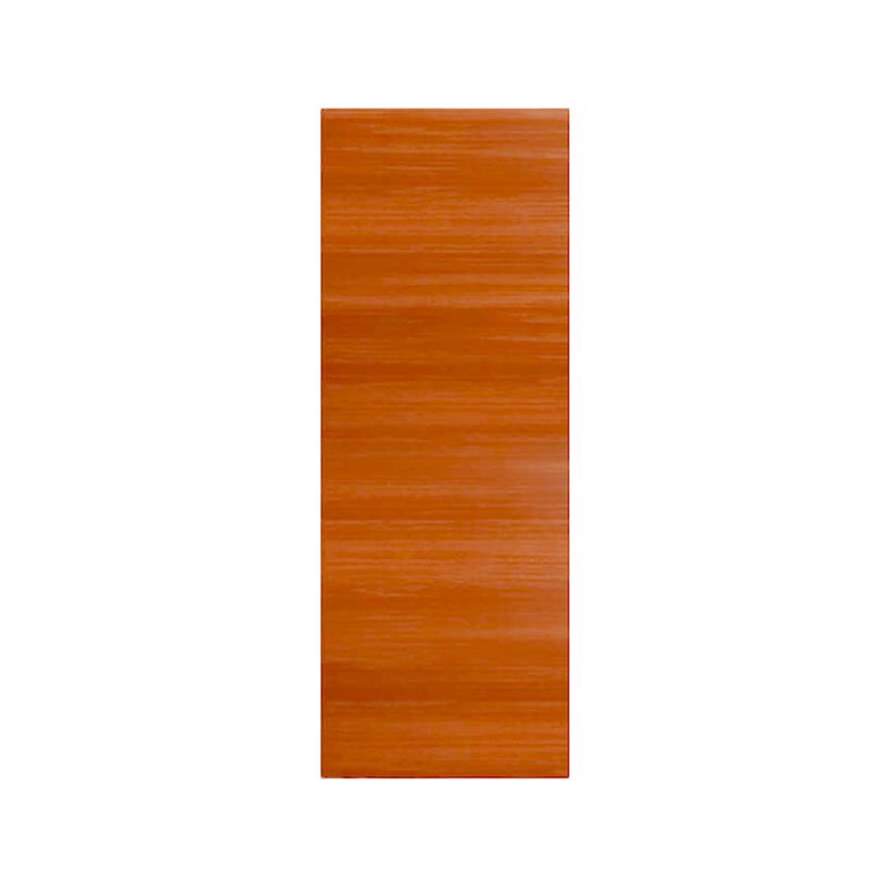 Puerta Friban printed lisa palo rojo vertical de 90 cm x 210 cm Puertas Globales, vista frontal completa de la hoja