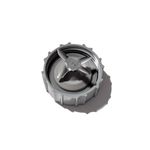 Licuadora 10 velocidades 1.25 lt negra Black+Decker, detalle superior de la base con las cuchillas metálicas